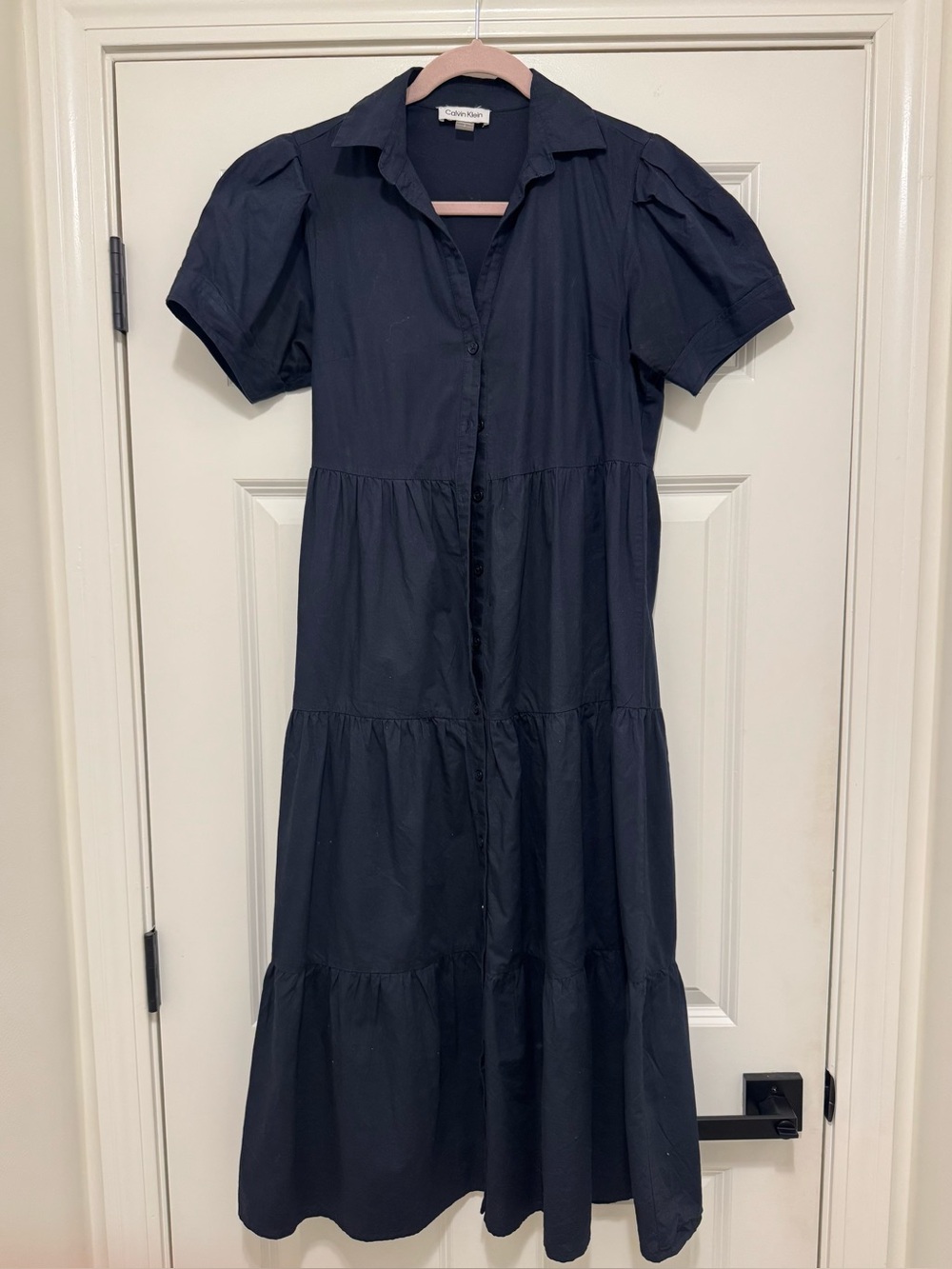 Calvin Klein Tiered Maxi Dress